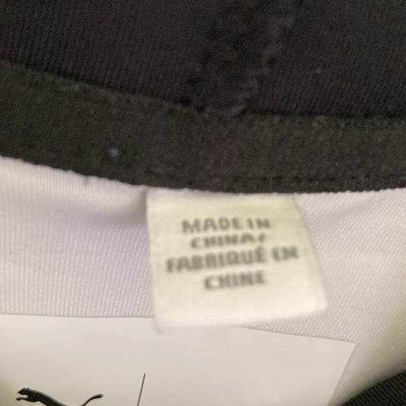 Mens PUMA X UEG Crew Neck Long Sleeve Hoodie Size S small Black White Hooded - Picture 4 of 9